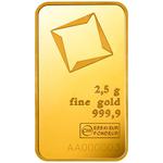 Gold Two and a Half Grams Bar - Valcambi: Photo Coin, Switzerland, Gold Two and a Half Grams Bar - Valcambi / thumbnail