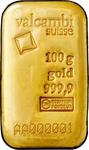 Gold One Hundred Grams Bar - Valcambi, Cast: Photo Coin, Switzerland, Gold One Hundred Grams Bar - Valcambi, Cast / thumbnail
