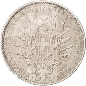 Switzerland / Shooting Thaler 1867 - reverse photo