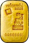 Gold Fifty Grams Bar - Valcambi, Cast: Photo Coin, Switzerland, Gold Fifty Grams Bar - Valcambi, Cast / thumbnail