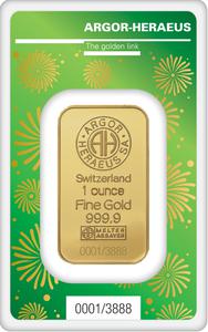 Switzerland / Gold Ounce 2022 Argor Heraeus Year of the Tiger - obverse photo