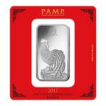 Silver One Hundred Grams Bar 2017 Year of the Rooster: Photo Coin, Switzerland, Silver One Hundred Grams Bar 2017 Year of the Rooster / thumbnail