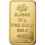 Gold Fifty Grams Bar - PAMP Fortuna: Photo Coin, Switzerland, Gold Fifty Grams Bar - PAMP Fortuna / thumbnail
