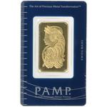 Gold Ounce Bar - PAMP Fortuna: Photo Coin, Switzerland, Gold Ounce Bar - PAMP Fortuna / thumbnail