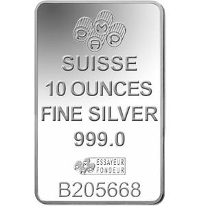 Switzerland / Silver Ten Ounces Bar - PAMP Fortuna - obverse photo