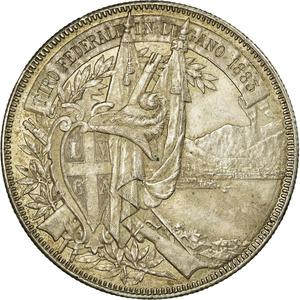 Switzerland / Shooting Thaler 1883 - obverse photo