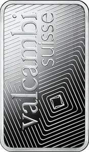Switzerland / Silver Ounce Bar - Valcambi - obverse photo
