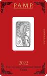 Silver Ten Grams 2022 PAMP Year of the Tiger: Photo Coin, Switzerland, Silver Ten Grams 2022 PAMP Year of the Tiger / thumbnail