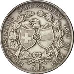 Shooting Thaler 1869: Photo Coin, Switzerland, Shooting Thaler 1869 / thumbnail