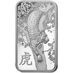 Platinum Ounce Bar 2022 Year of the Tiger: Photo Coin, Switzerland, Platinum Ounce Bar 2022 Year of the Tiger / thumbnail