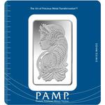 Silver One Hundred Grams Bar - PAMP Fortuna: Photo Coin, Switzerland, Silver One Hundred Grams Bar - PAMP Fortuna / thumbnail
