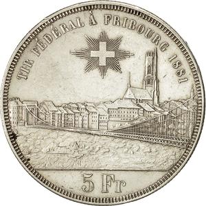 Switzerland / Shooting Thaler 1881 - obverse photo