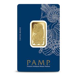 Switzerland / Gold Twenty Grams Bar - PAMP Fortuna - reverse photo