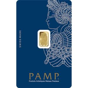 Switzerland / Gold Gram Bar - PAMP Fortuna - reverse photo