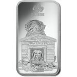 Silver Ten Grams Bar 2018 Year of the Dog: Photo Coin, Switzerland, Silver Ten Grams Bar 2018 Year of the Dog / thumbnail