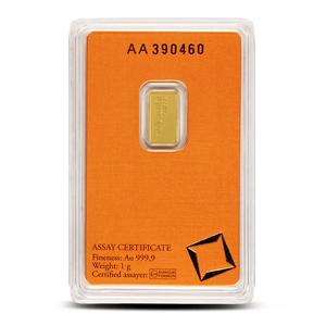 Switzerland / Gold Gram Bar - Valcambi - obverse photo