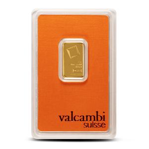 Switzerland / Gold Five Grams Bar - Valcambi - reverse photo