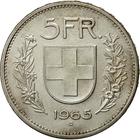 Switzerland / Five Francs 1965 - reverse photo