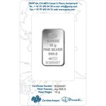 Silver Ten Grams Bar - PAMP Fortuna: Photo Coin, Switzerland, Silver Ten Grams Bar - PAMP Fortuna / thumbnail