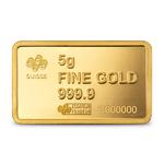 Gold Five Grams Bar - PAMP Statue of Liberty: Photo Coin, Switzerland, Gold Five Grams Bar - PAMP Statue of Liberty / thumbnail