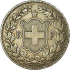 Switzerland / Five Francs 1891 - reverse photo