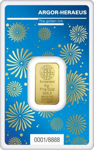 Switzerland / Gold Five Grams 2023 Year of the Rabbit - Argor Heraeus - obverse photo