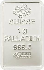 Switzerland / Palladium Gram Bar - PAMP Fortuna - reverse photo