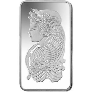 Switzerland / Silver Five Ounces Bar - PAMP Fortuna - reverse photo