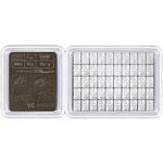 Platinum Fifty Grams CombiBar - Valcambi: Photo Coin, Switzerland, Platinum Fifty Grams CombiBar - Valcambi / thumbnail