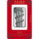 Silver Ounce Bar 2013 Year of the Snake: Photo Coin, Switzerland, Silver Ounce Bar 2013 Year of the Snake / thumbnail