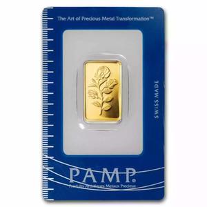 Switzerland / Gold Ten Grams Bar - PAMP Rosa - obverse photo