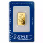 Gold Ten Grams Bar - PAMP Rosa: Photo Coin, Switzerland, Gold Ten Grams Bar - PAMP Rosa / thumbnail
