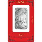 Silver Ounce 2021 Year of the Ox: Photo Coin, Switzerland, Silver Ounce 2021 Year of the Ox / thumbnail