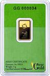 Gold Five Grams Bar - Valcambi Green Gold: Photo Coin, Switzerland, Gold Five Grams Bar - Valcambi Green Gold / thumbnail