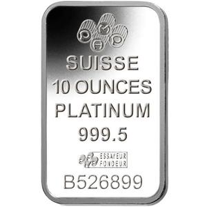 Switzerland / Platinum Ten Ounces Bar - PAMP Fortuna - obverse photo