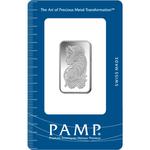 Silver Ten Grams Bar - PAMP Fortuna: Photo Coin, Switzerland, Silver Ten Grams Bar - PAMP Fortuna / thumbnail