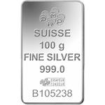 Silver One Hundred Grams Bar - PAMP Fortuna: Photo Coin, Switzerland, Silver One Hundred Grams Bar - PAMP Fortuna / thumbnail