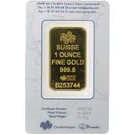 Gold Ounce Bar - PAMP Fortuna: Photo Coin, Switzerland, Gold Ounce Bar - PAMP Fortuna / thumbnail