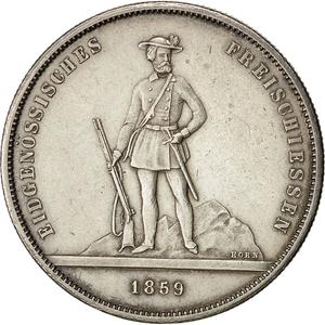 Switzerland / Shooting Thaler 1859 - obverse photo