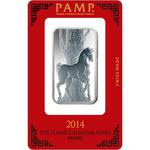 Silver Ounce Bar 2014 Year of the Horse: Photo Coin, Switzerland, Silver Ounce Bar 2014 Year of the Horse / thumbnail