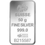 Silver Fifty Grams Bar - PAMP Fortuna: Photo Coin, Switzerland, Silver Fifty Grams Bar - PAMP Fortuna / thumbnail