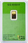 Gold Gram Bar - Valcambi Green Gold: Photo Coin, Switzerland, Gold Gram Bar - Valcambi Green Gold / thumbnail