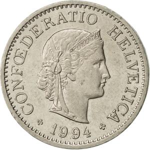 Switzerland / Ten Centimes (Rappen) 1994 - obverse photo