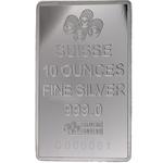 Silver Ten Ounces Bar - PAMP Rosa: Photo Coin, Switzerland, Silver Ten Ounces Bar - PAMP Rosa / thumbnail