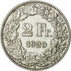 Switzerland / Two Francs 1920 - reverse photo