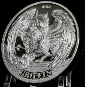 Tanzania / Silver Two Ounces 2018 Griffin - obverse photo