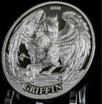 Silver Two Ounces 2018 Griffin: Photo Coin, Tanzania, Silver Two Ounces 2018 Griffin / thumbnail