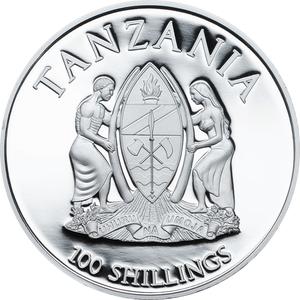 Tanzania / Silver Ounce 2014 Big Five - Lion - obverse photo