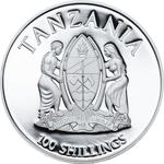 Silver Ounce 2014 Big Five - Lion: Photo Coin, Tanzania, Silver Ounce 2014 Big Five - Lion / thumbnail