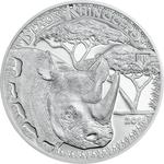 Silver Ounce 2016 Big Five - Black Rhino: Photo Coin, Tanzania, Silver Ounce 2016 Big Five - Black Rhino / thumbnail